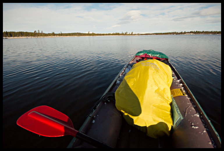 Batoh, mapa, jsem spokojený.