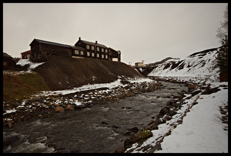 Hornické muzeum v Roros.