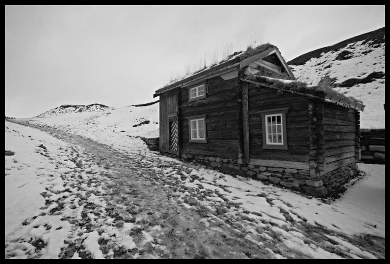 Hornické městečko Roros.