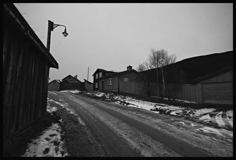 Hornické městečko Roros.