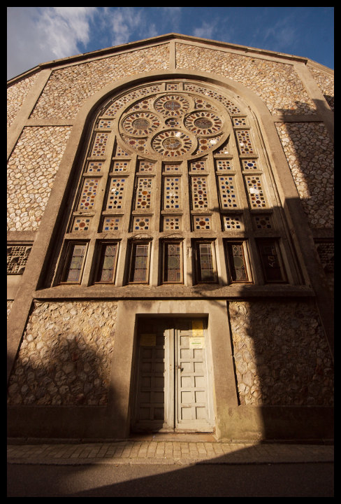 Domfront, kostel Sv. Juliána