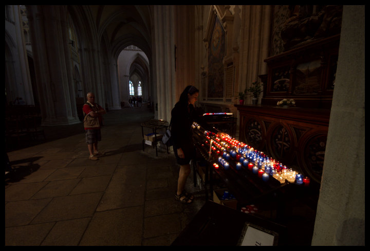 Svíčka pro Aničku