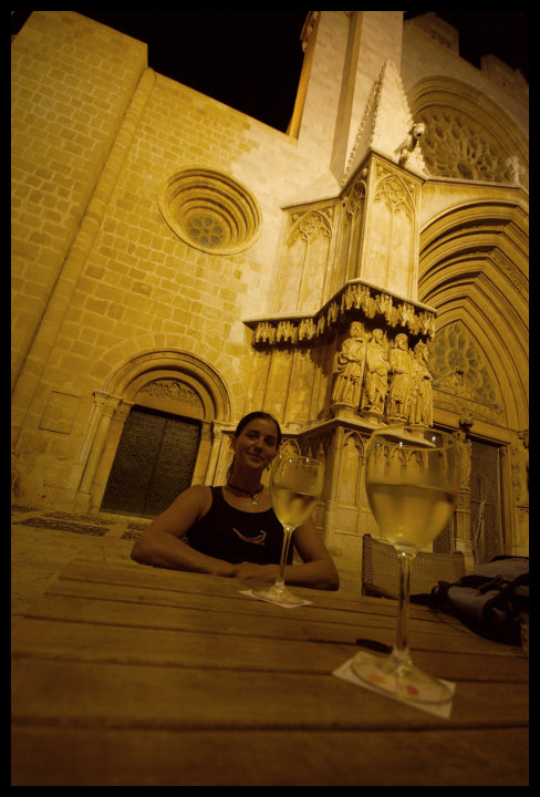 Půlnoční vínko u katedrály