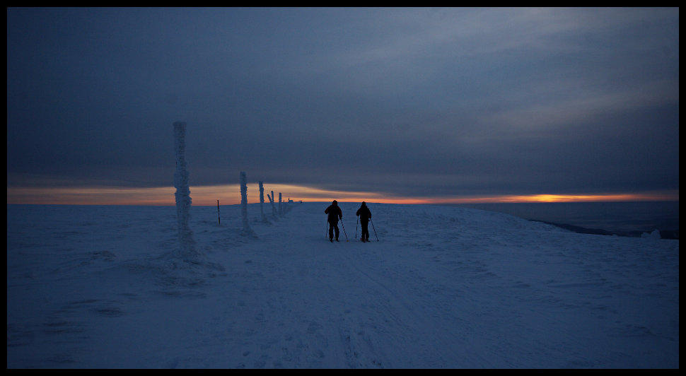 Večerní procházka po hlavním hřebeni