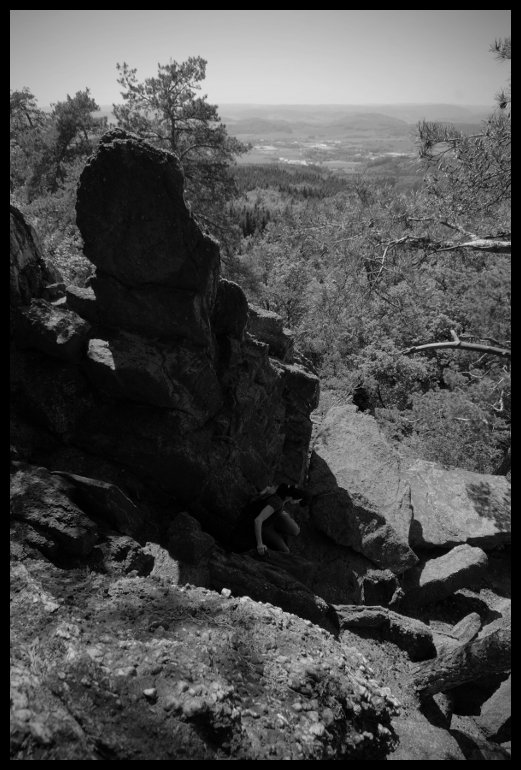 Lezení to není, ale úplný choďák taky ne