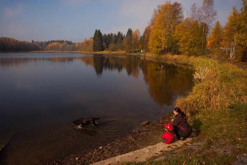 Ostatním se do vody moc nechtělo