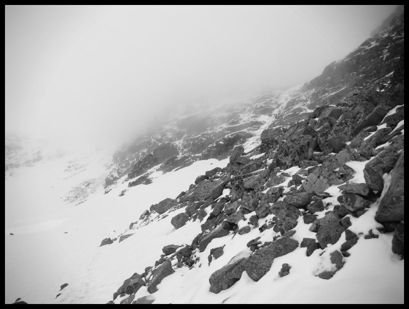 Vodopády a rampa - tam se musí opatrně.