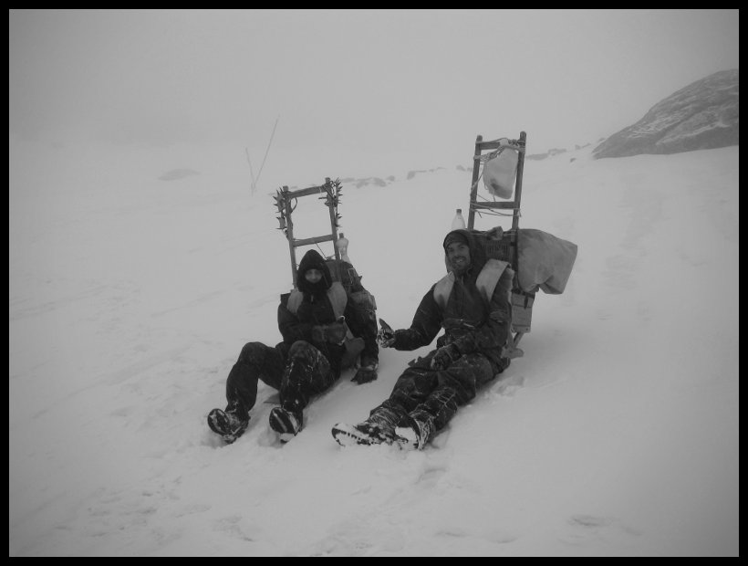 Štefan a Radek. Viktorovi nosiči. Budoucí kolegové Janči.