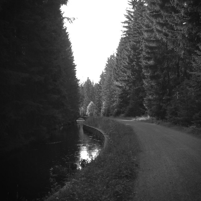 Podél kanlálu jsme jezdili často, jeho stavba musela dát hroznou práci