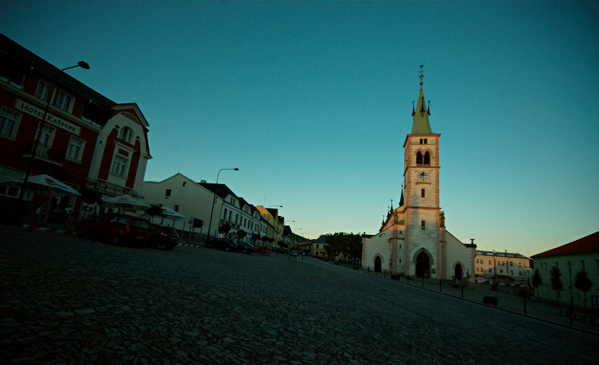 Náměstí v Kašperských horách