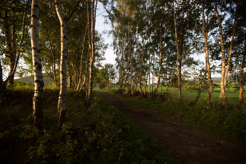 Tudy jsme vyráželi na kole