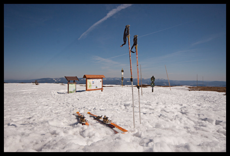 Na vrcholu Kraličáku jsem byl chvilku úplně sám