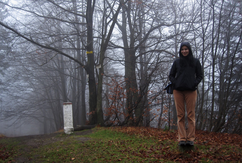 A jsme nahoře, Velký Sožek (978 m)