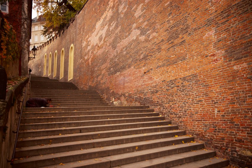 Schody, která zná každý, kdo byl v Praze