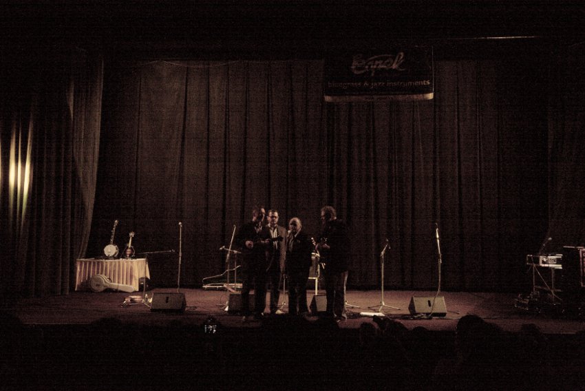 Stará Monroeovka, čistě akusticky bez mikrofonů, pro mě nejlepší část koncertu