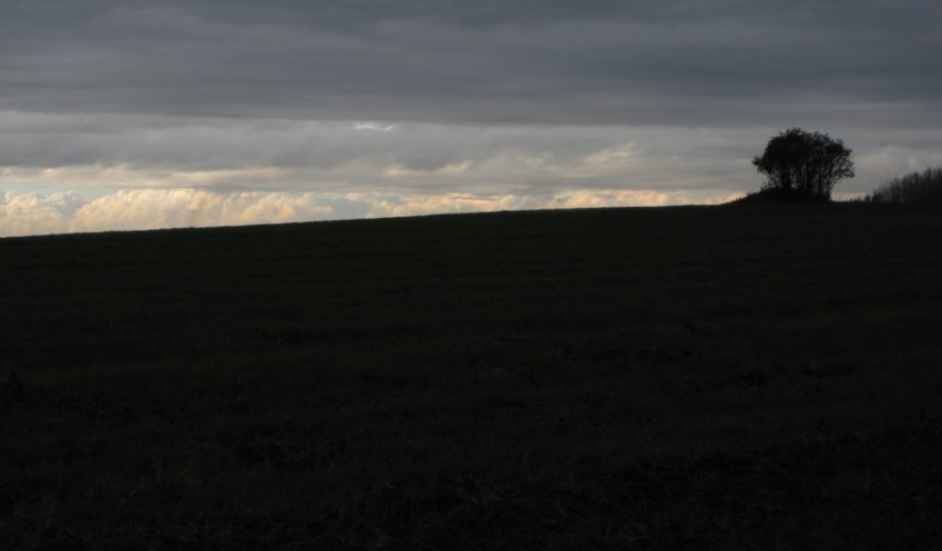 Všude kolem horizonty Konických kopců