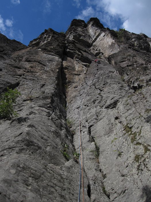 Tom v první délce "Vzdušné"