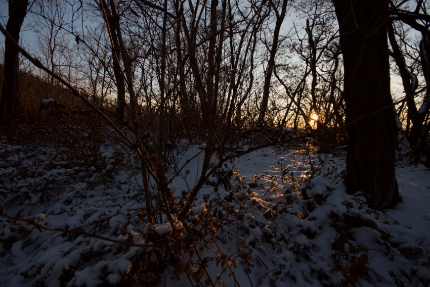 Slunce pomalu zapadá