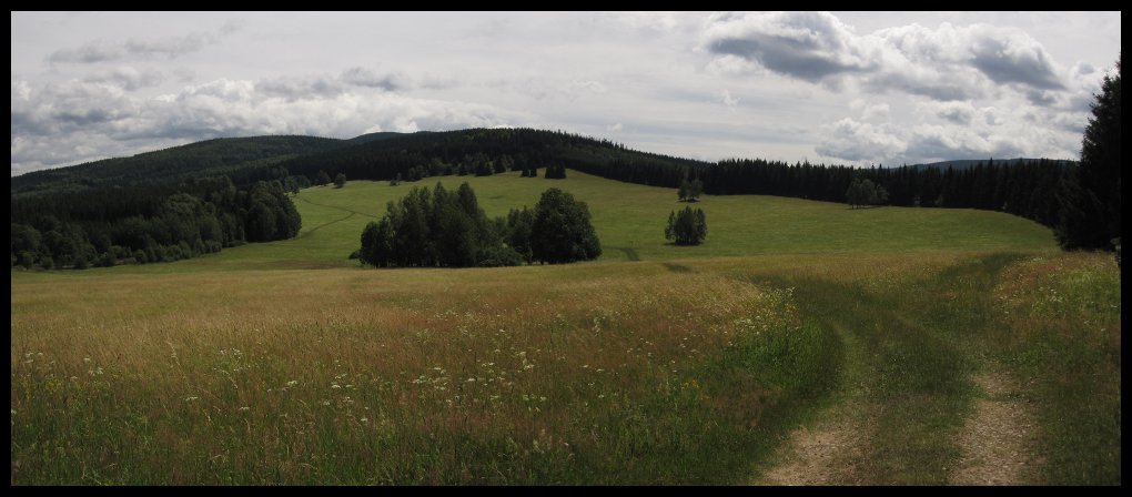 Poslední pohled na Hraničky, magické místo