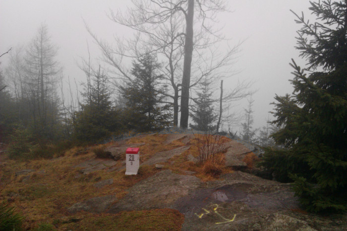 Na místě, které jsem pojmenoval Větrná hůrka, fičelo tady pěkně