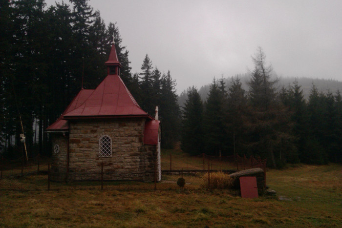 Muřinkový vrch - jedno z mých oblíbených míst. A taky poslední fotka, pak už jsem měl jiné starosti.