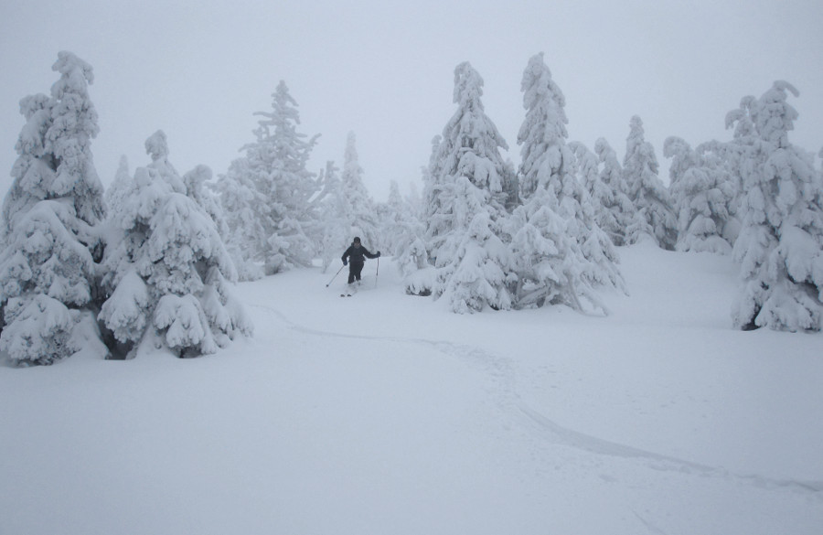 Nečekaný sjezd do dolu Velkého děda