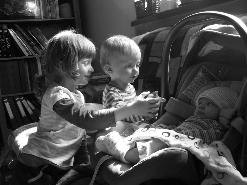 Eli, Sofie a Mates (fotil Lecho)