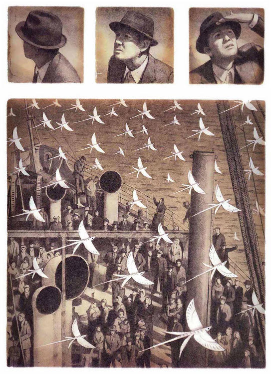 Nový svět, Shaun Tan