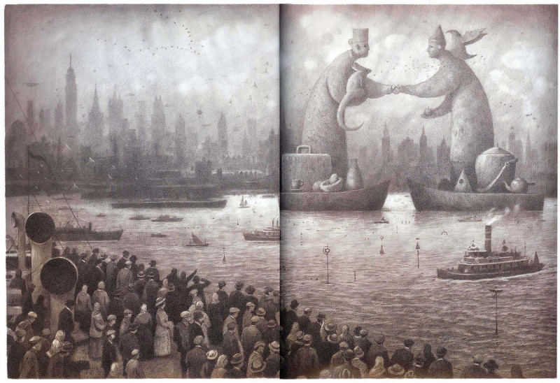 Nový svět, Shaun Tan