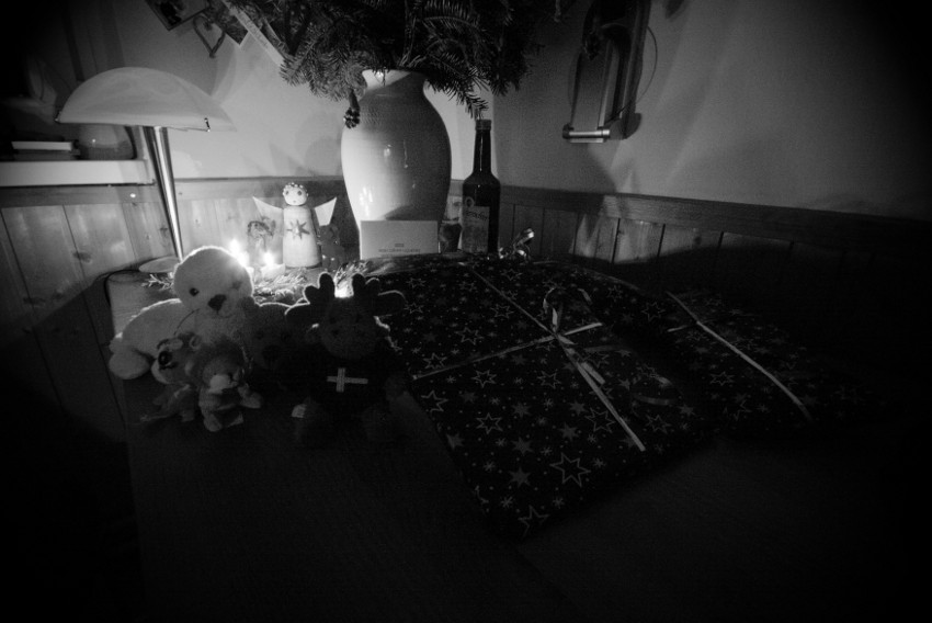 Náš vánoční koutek s klukama i andělem