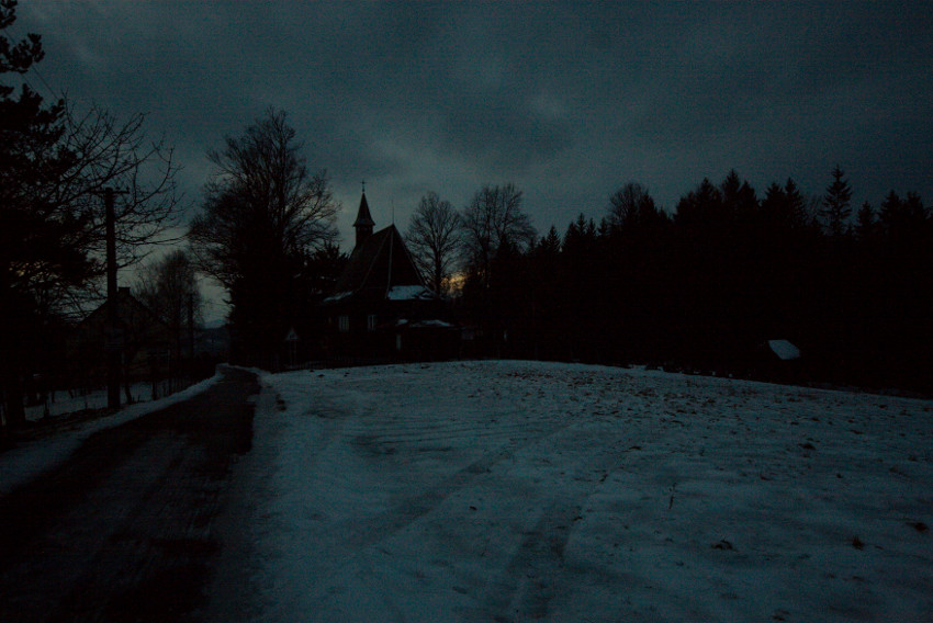 Dřevěný kostel sv. Cyrila a Metoděje - nejvýchodnější kostel v Čechách