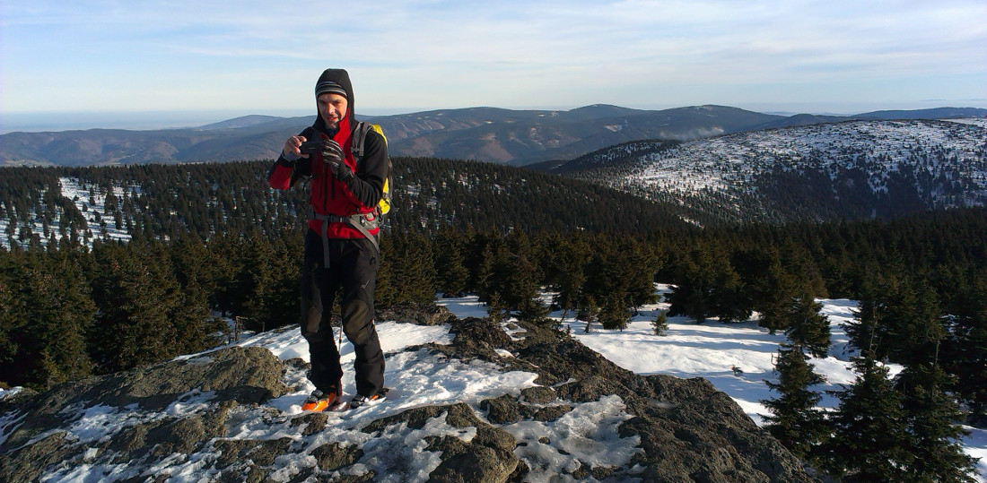 S Vlasáčem jsme na Vozkovi chvilku sami