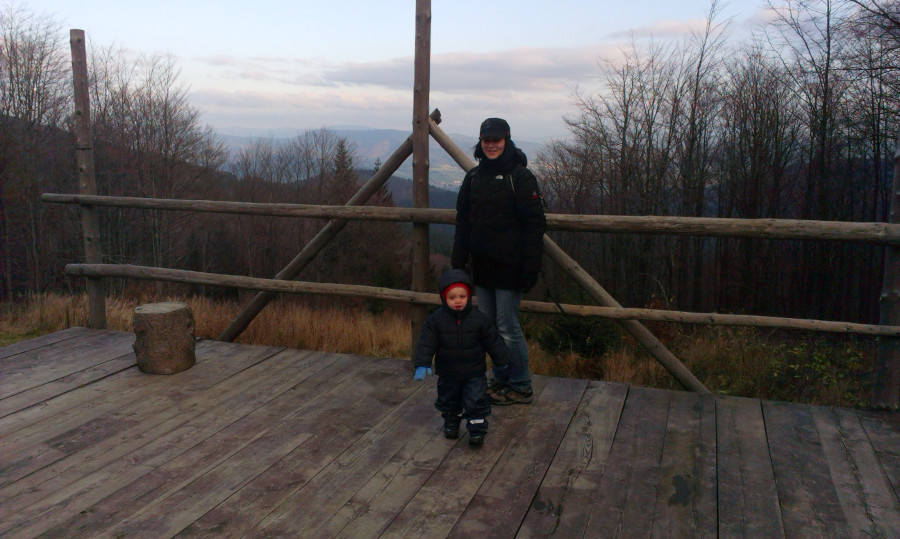 Sobota a výlet na Ostrý