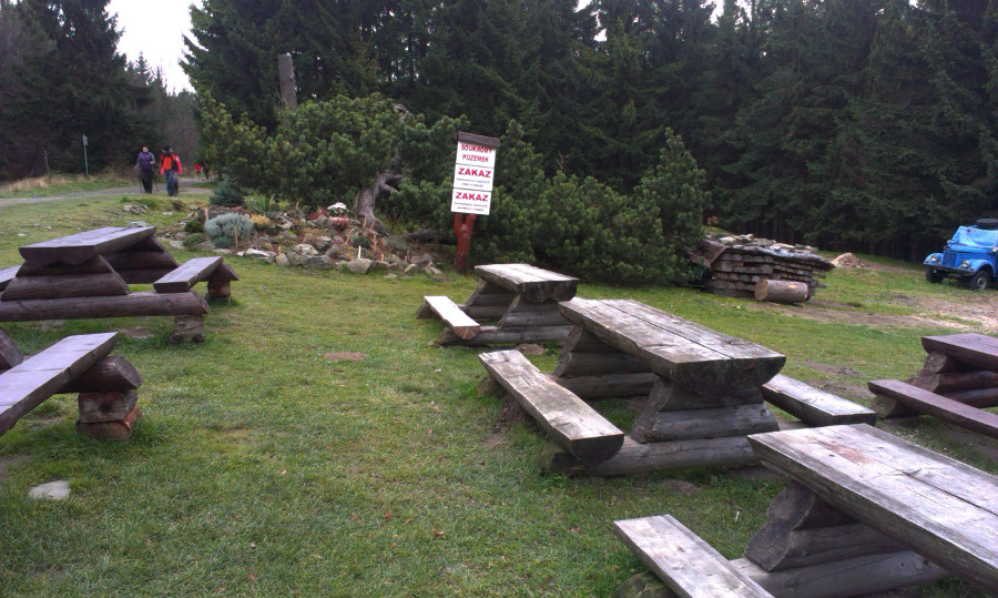 Čantoryje - nejhorší chata co znám - zákaz všeho