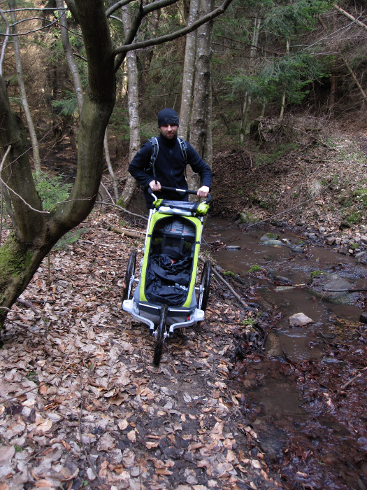 Za druhým, obtížnějším, brodem čekal ještě třetí a nejvypečenější