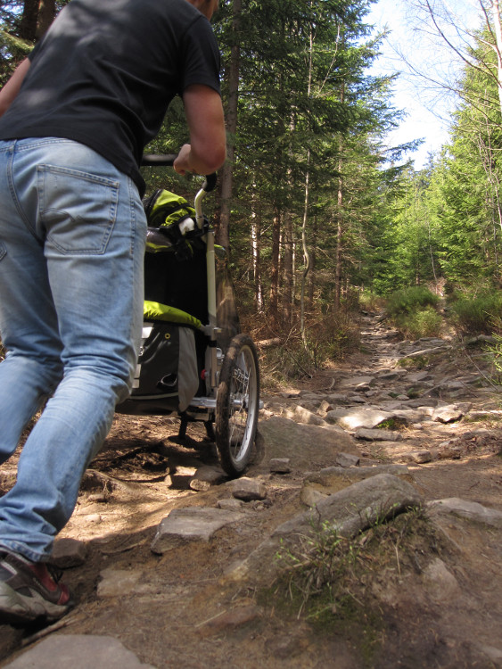 Blížíme se k chatě ...