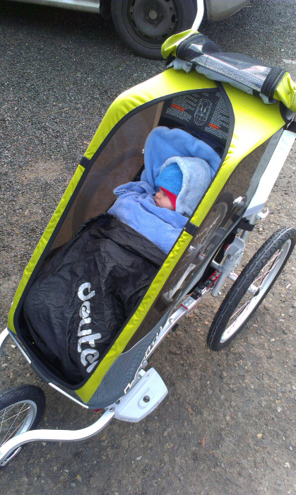 První sekundy ... ani se neprobudil