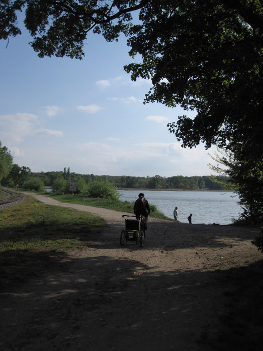 Mé oblíbené místo - žel. zastávka Lednické rybníky
