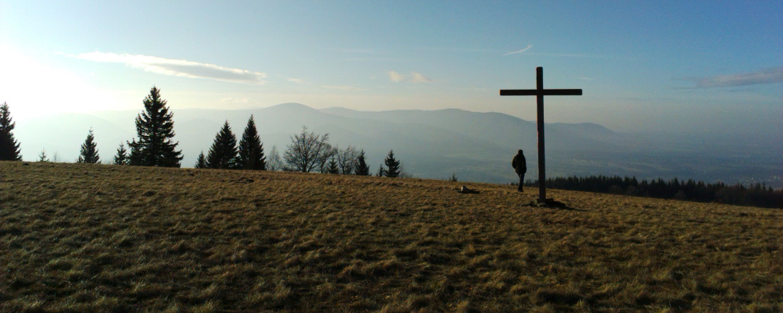 Výhled na Ostrý a Javorový