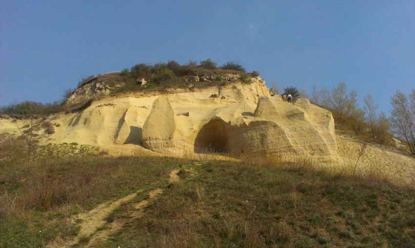 Sandberg - takové větší pískoviště, kam se nesmí
