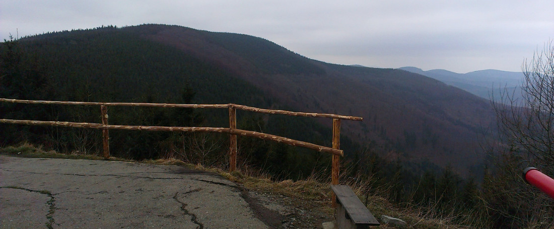 Tam všude jsem běžel