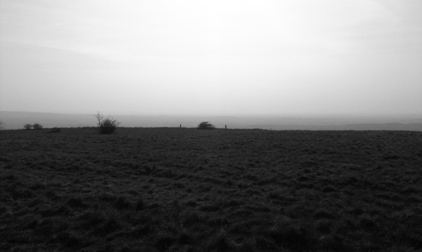 Černobílo na Stolové hoře