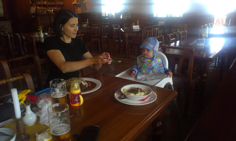 Mates baští halušky