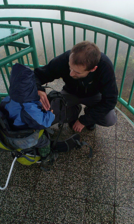 Na rozhledně byla zima