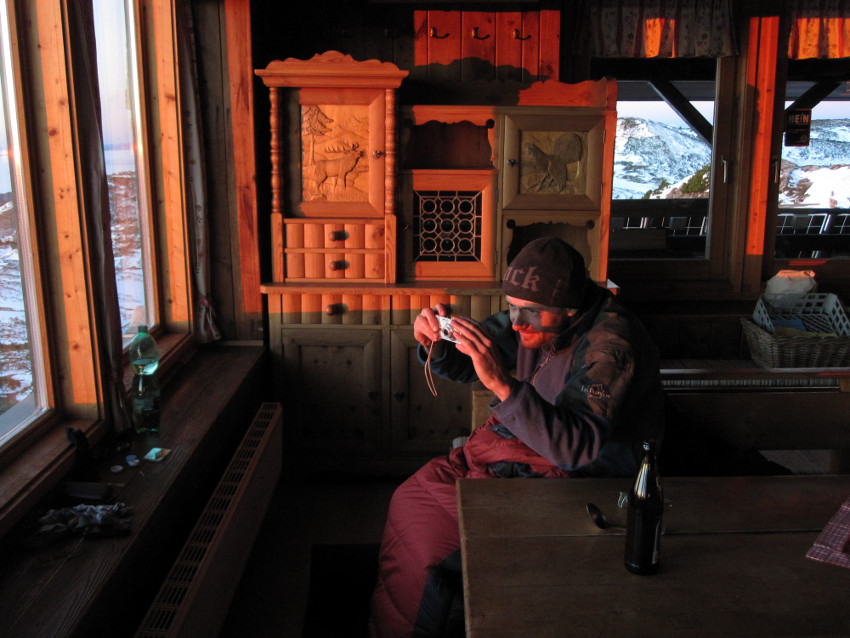 Spokojenej Mára - pivo, teplo, výhledy, parádní chata