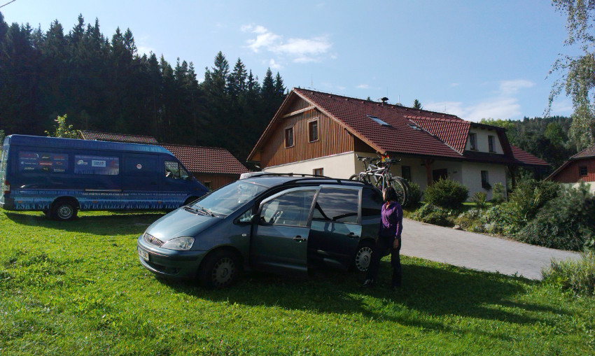 Odjíždíme, bylo dobře.