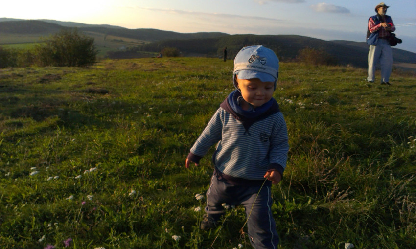 ... a pak na Medlaňáku jsme lidem chytali draky