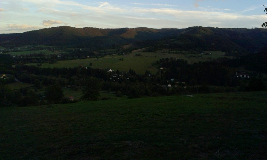 Poprvé na Polaně - chatě nad údolím Lomné