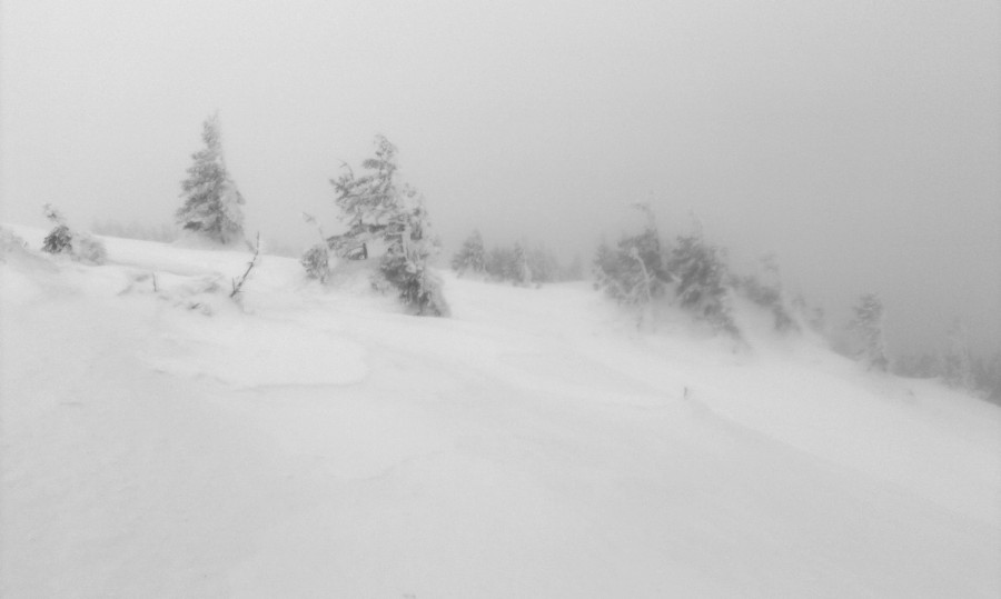 Počasí na bočním hřebenu