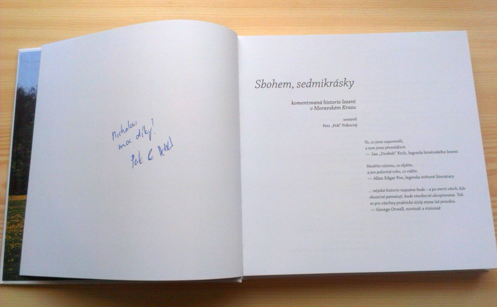 Dostal jsem věnování